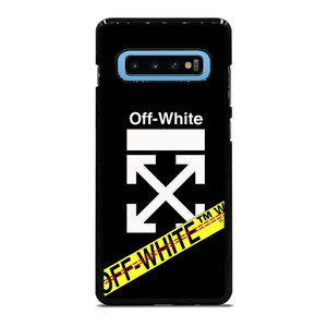 OFF WHITE YELLOW LABEL Samsung Galaxy S10 Plus Case Cover