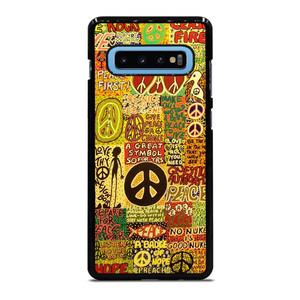 PEACE TAPESTRY PATTERN Samsung Galaxy S10 Plus Case Cover