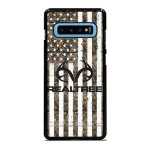 REALTREE AMERICAN FLAG LOGO Samsung Galaxy S10 Plus Case Cover