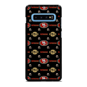SAN FRANCISCO 49ERS FOOTBALL PATTERN Samsung Galaxy S10 Plus Case Cover