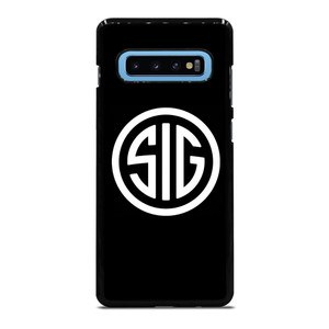 SIG SAUER FIREARMS LOGO Samsung Galaxy S10 Plus Case Cover SIG SAUER FIREARMS LOGO Samsung Galaxy S10 Plus Case Cover