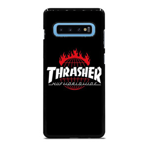 THRASHER HUF WORLDWIDE LOGO Samsung Galaxy S10 Plus Case Cover THRASHER HUF WORLDWIDE LOGO Samsung Galaxy S10 Plus Case Cover