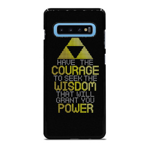 TRIFORCE ZELDA QUOTES Samsung Galaxy S10 Plus Case Cover TRIFORCE ZELDA QUOTES Samsung Galaxy S10 Plus Case Cover