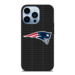 NEW ENGLAND PATRIOTS FOOTBALL TEXT iPhone 13 Pro Max Case Cover