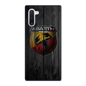 ABARTH CAR WOODEN LOGO Samsung Galaxy Note 10 Case Cover