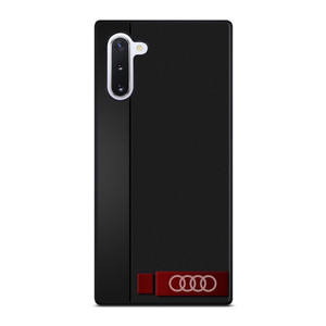 AUDI CAR CARBON LOGO Samsung Galaxy Note 10 Case Cover AUDI CAR CARBON LOGO Samsung Galaxy Note 10 Case Cover