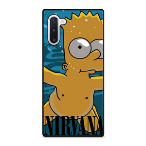 BART SIMPSONS NEVERMIND NIRVANA Samsung Galaxy Note 10 Case Cover