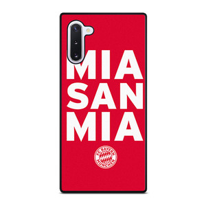 BAYERN MUNCHEN MIA SAN MIA 2 Samsung Galaxy Note 10 Case Cover