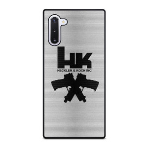 HECKLER AND KOCH PISTOLS LOGO Samsung Galaxy Note 10 Case Cover HECKLER AND KOCH PISTOLS LOGO Samsung Galaxy Note 10 Case Cover