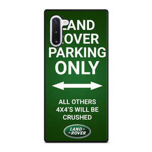 LAND ROVER PARKING ONLY Samsung Galaxy Note 10 Case Cover LAND ROVER PARKING ONLY Samsung Galaxy Note 10 Case Cover