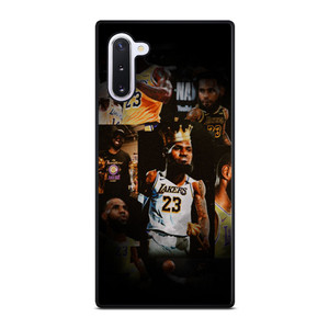 LEBRON JAMES LAKERS COLLAGE Samsung Galaxy Note 10 Case Cover LEBRON JAMES LAKERS COLLAGE Samsung Galaxy Note 10 Case Cover