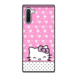 LOVELY HELLO KITTY Samsung Galaxy Note 10 Case Cover