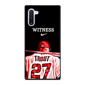 MIKE TROUT LOS ANGELES ANGELS BASEBALL Samsung Galaxy Note 10 Case Cover