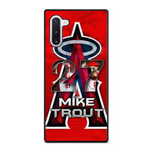 MIKE TROUT LOS ANGELES ANGELS Samsung Galaxy Note 10 Case Cover