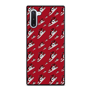 NIKE AIR JORDAN SHOES PATTERN Samsung Galaxy Note 10 Case Cover NIKE AIR JORDAN SHOES PATTERN Samsung Galaxy Note 10 Case Cover