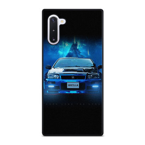 NISSAN GTR GODZILLA BLUE Samsung Galaxy Note 10 Case Cover NISSAN GTR GODZILLA BLUE Samsung Galaxy Note 10 Case Cover