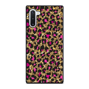 PINK LEOPARD GLITTER SKIN Samsung Galaxy Note 10 Case Cover PINK LEOPARD GLITTER SKIN Samsung Galaxy Note 10 Case Cover