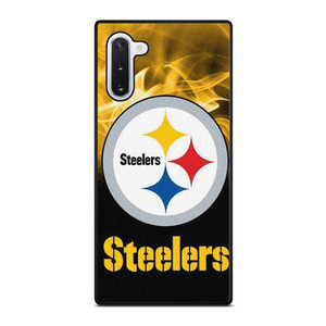 PITTSBURGH STEELERS NFL FIRE Samsung Galaxy Note 10 Case Cover PITTSBURGH STEELERS NFL FIRE Samsung Galaxy Note 10 Case Cover