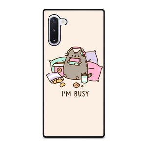 PUSHEEN BUSY CAT Samsung Galaxy Note 10 Case Cover PUSHEEN BUSY CAT Samsung Galaxy Note 10 Case Cover
