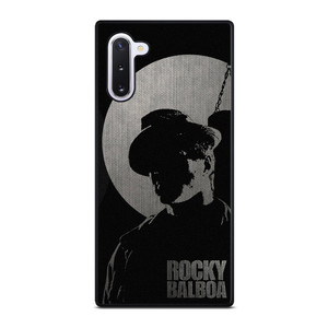 ROCKY BALBOA SILHOUETTE Samsung Galaxy Note 10 Case Cover ROCKY BALBOA SILHOUETTE Samsung Galaxy Note 10 Case Cover