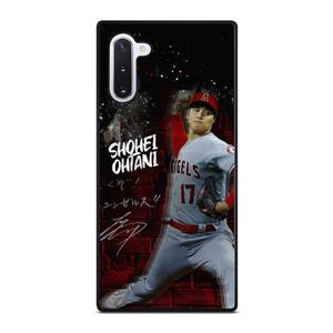 SHOHEI OHTANI LOS ANGELES ANGELS BASEBALL 2 Samsung Galaxy Note 10 Case Cover SHOHEI OHTANI LOS ANGELES ANGELS BASEBALL 2 Samsung Galaxy Note 10 Case Cover