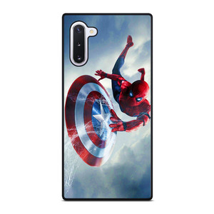SPIDERMAN X CAPTAIN AMERICA Samsung Galaxy Note 10 Case Cover