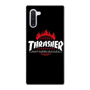 THRASHER HUF WORLDWIDE LOGO Samsung Galaxy Note 10 Case Cover THRASHER HUF WORLDWIDE LOGO Samsung Galaxy Note 10 Case Cover