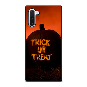 TRICK OR TREAT HALLOWEEN PUMPKIN Samsung Galaxy Note 10 Case Cover TRICK OR TREAT HALLOWEEN PUMPKIN Samsung Galaxy Note 10 Case Cover
