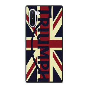 TRIUMPH MOTORCYCLES UNION JACK 2 Samsung Galaxy Note 10 Case Cover TRIUMPH MOTORCYCLES UNION JACK 2 Samsung Galaxy Note 10 Case Cover