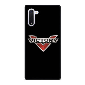VICTORY MOTORCYCLES USA BLACK Samsung Galaxy Note 10 Case Cover VICTORY MOTORCYCLES USA BLACK Samsung Galaxy Note 10 Case Cover