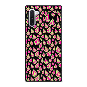 VOLCOM LOGO PATTERN Samsung Galaxy Note 10 Case Cover VOLCOM LOGO PATTERN Samsung Galaxy Note 10 Case Cover
