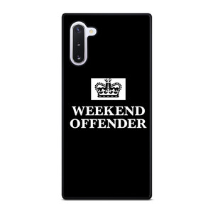 WEEKEND OFFENDER LOGO Samsung Galaxy Note 10 Case Cover WEEKEND OFFENDER LOGO Samsung Galaxy Note 10 Case Cover