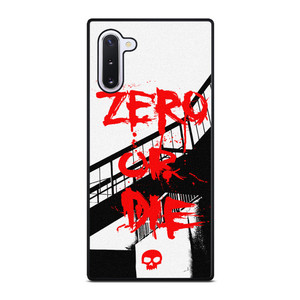 ZERO SKATEBOARDS SLOGAN Samsung Galaxy Note 10 Case Cover ZERO SKATEBOARDS SLOGAN Samsung Galaxy Note 10 Case Cover