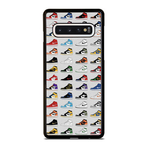 AIR JORDAN SHOES COLLAGE Samsung Galaxy S10 Case Cover AIR JORDAN SHOES COLLAGE Samsung Galaxy S10 Case Cover
