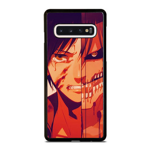 ATTACK ON TITAN EREN YEAGER ANIME Samsung Galaxy S10 Case Cover
