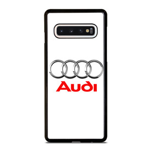 AUDI CAR LOGO Samsung Galaxy S10 Case Cover AUDI CAR LOGO Samsung Galaxy S10 Case Cover