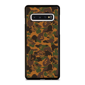 BAPE X MCM WORLDWIDE Samsung Galaxy S10 Case Cover