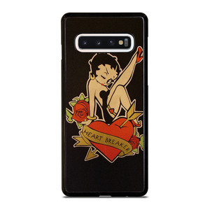 BETTY BOOP HEART BREAKER Samsung Galaxy S10 Case Cover