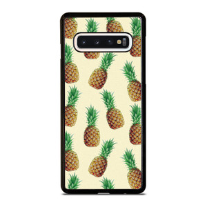 CUTE PINEAPPLE PATTERN Samsung Galaxy S10 Case Cover CUTE PINEAPPLE PATTERN Samsung Galaxy S10 Case Cover