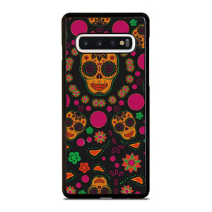DIA DE LOS MUERTOS PATTERN Samsung Galaxy S10 Case Cover