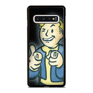 FALLOUT VAULT BOY 2 Samsung Galaxy S10 Case Cover FALLOUT VAULT BOY 2 Samsung Galaxy S10 Case Cover