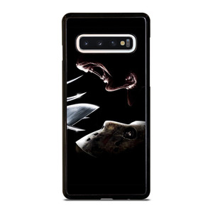 FREDDY KRUEGER VS JASON VOORHEES Samsung Galaxy S10 Case Cover FREDDY KRUEGER VS JASON VOORHEES Samsung Galaxy S10 Case Cover