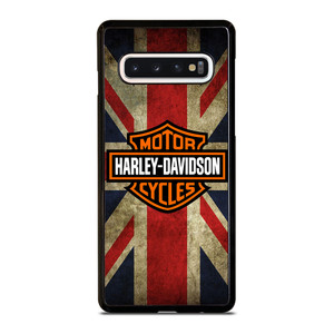 HARLEY DAVIDSON BRITISH UNION JACK Samsung Galaxy S10 Case Cover