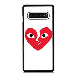 HEART BREAK COMME DES GARCONS Samsung Galaxy S10 Case Cover