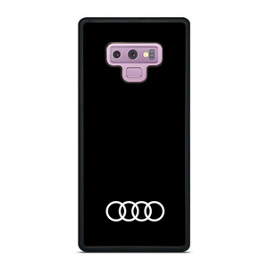 AUDI CAR LOGO BLACK Samsung Galaxy Note 9 Case Cover AUDI CAR LOGO BLACK Samsung Galaxy Note 9 Case Cover