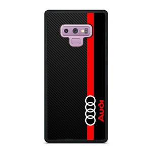 AUDI RED STRIPE LOGO Samsung Galaxy Note 9 Case Cover