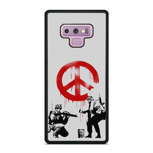 BANKSY ART PEACE Samsung Galaxy Note 9 Case Cover