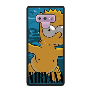 BART SIMPSONS NEVERMIND NIRVANA Samsung Galaxy Note 9 Case Cover BART SIMPSONS NEVERMIND NIRVANA Samsung Galaxy Note 9 Case Cover
