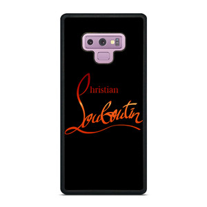 CHRISTIAN LOUBOUTIN RED LOGO Samsung Galaxy Note 9 Case Cover