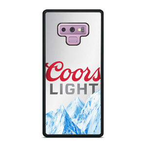 COORS LIGHT ICED BEER Samsung Galaxy Note 9 Case Cover COORS LIGHT ICED BEER Samsung Galaxy Note 9 Case Cover